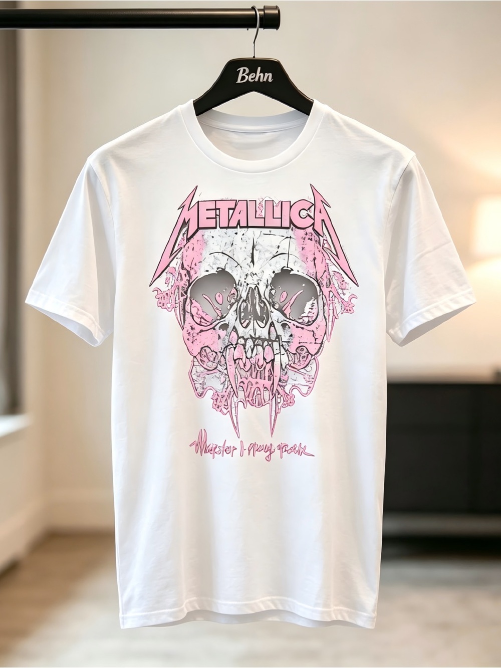 Metallica World Tour 2023 Rock Festival Fan Womens Mens T-shirt Unisex White